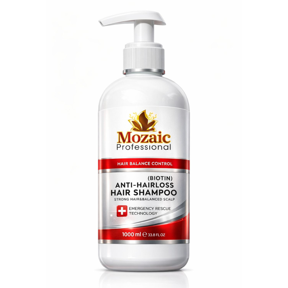 Șampon Mozaic Anti-Cădere cu Biotină – 1000ml
