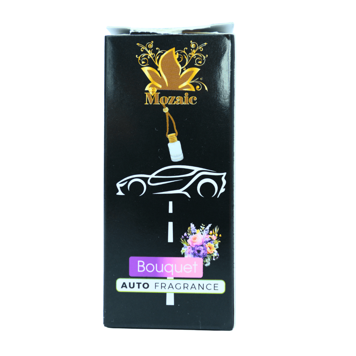 Odorizant Auto Mozaic Bouquet – Parfum pentru Oglindă (sticluță cu șnur) - Odorizant Auto | VrajaDulce