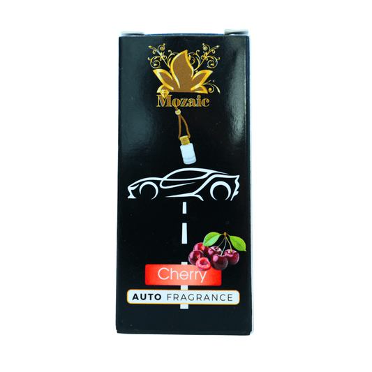 Odorizant Auto Mozaic Cherry – Parfum Intens de Cireșe (sticluță cu șnur) - Odorizant Auto | VrajaDulce