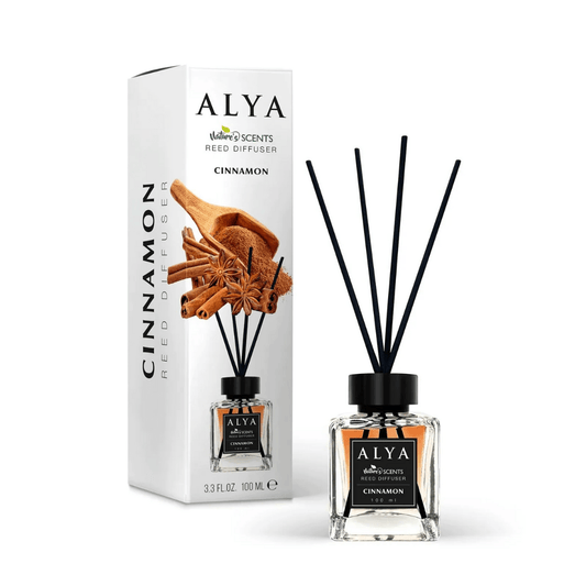 Odorizant de cameră cu bețișoare ALYA – Scorțișoară 120 ml - Odorizant | VrajaDulce