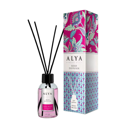 Odorizant de cameră cu bețișoare ALYA – Sweet Splash 120 ml - Odorizant | VrajaDulce