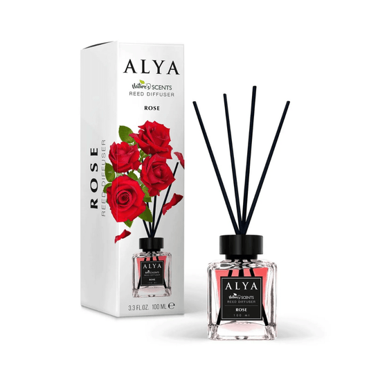 Odorizant de cameră cu bețișoare ALYA – Trandafiri 120 ml - Odorizant | VrajaDulce