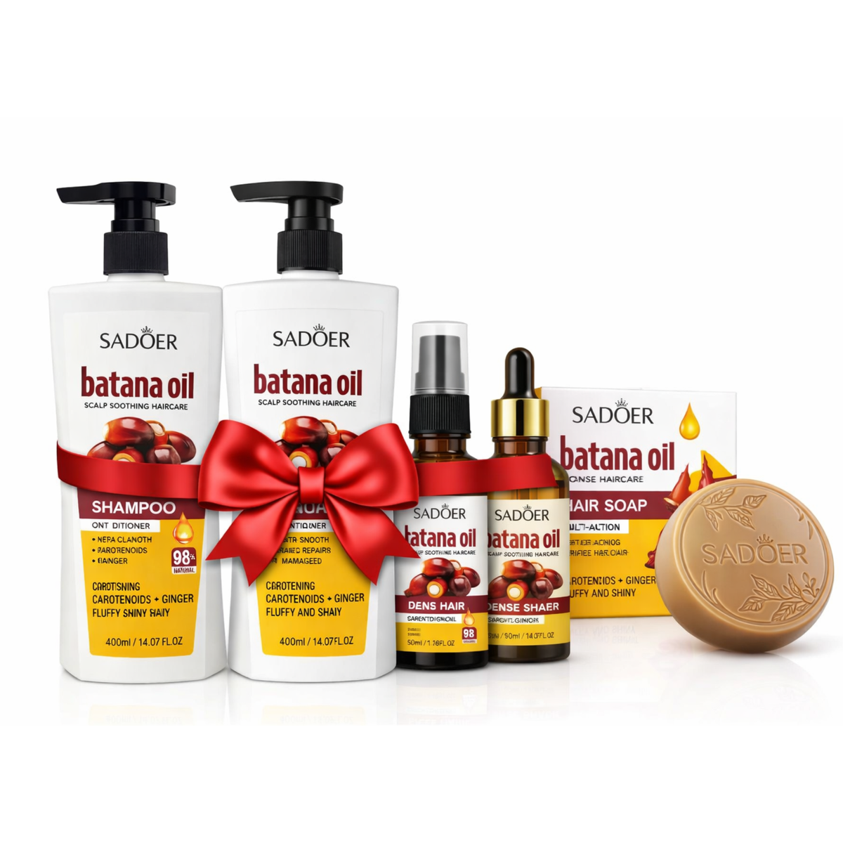 Pachet Promo SADOER Batana Oil – Rutina Completă (Toate Produsele)