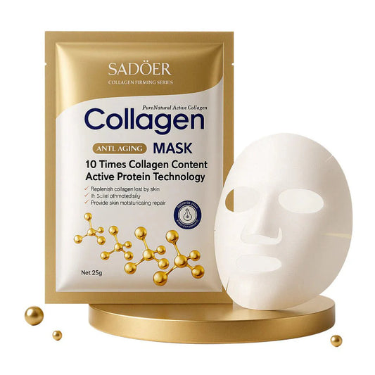 Sadoer Mască Facială Anti - Îmbătrânire cu Colagen 25g - Masca | VrajaDulce
