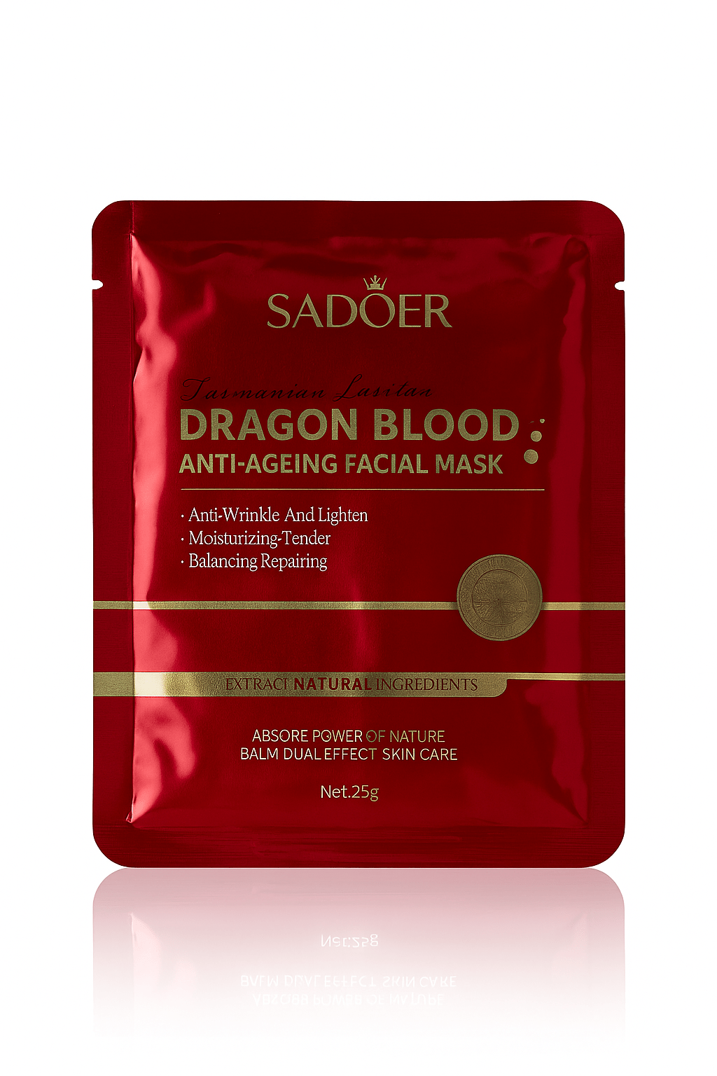 SADOER Mască Facială Antirid cu Extract de Dragon Blood 25ml - Masca | VrajaDulce