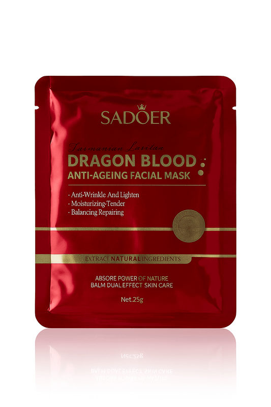 SADOER Mască Facială Antirid cu Extract de Dragon Blood 25ml - Masca | VrajaDulce