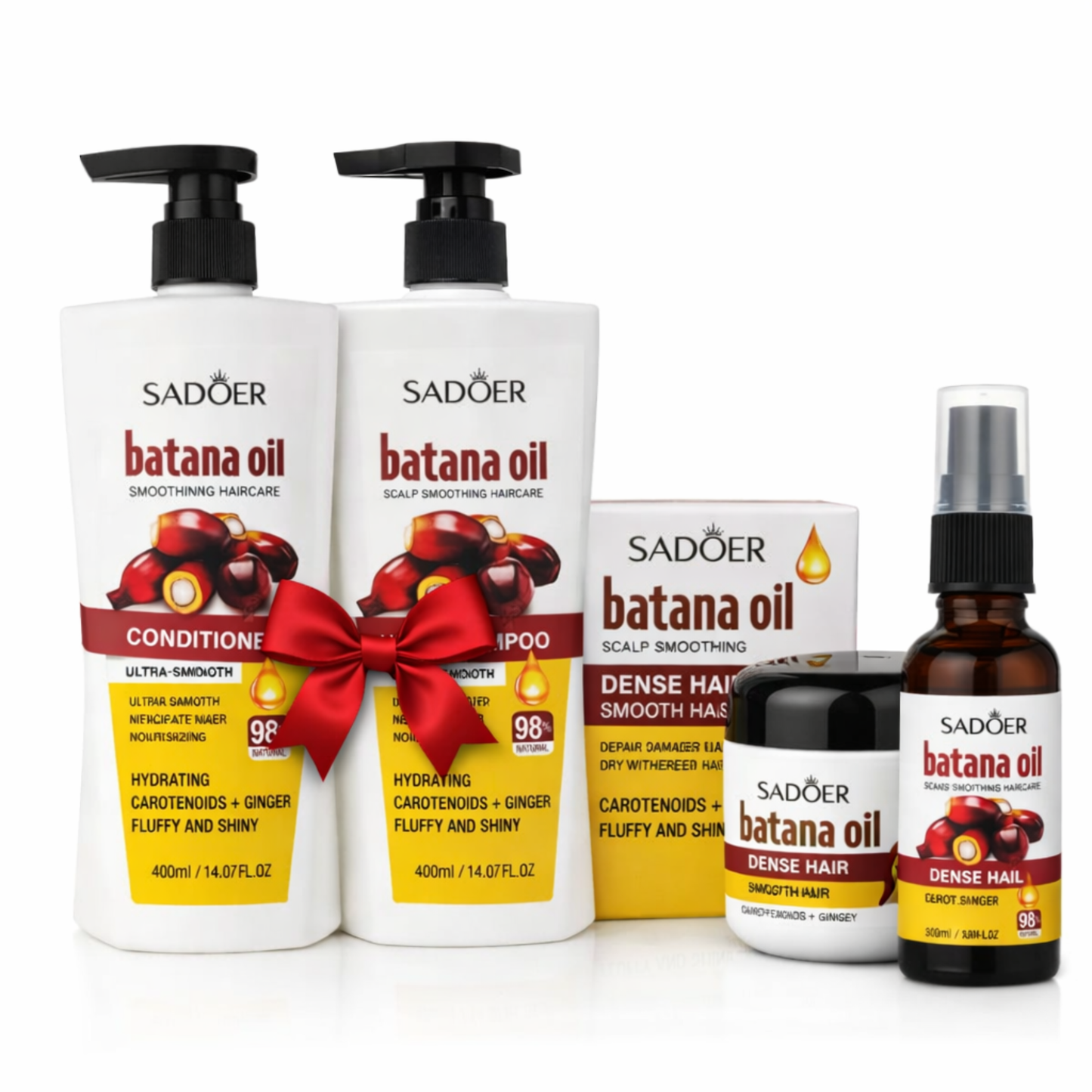 Pachet Premium SADOER Batana Oil – Rutina Completă Îngrijire Păr